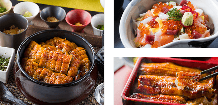 うなぎ　仲じまのお昼ごはん